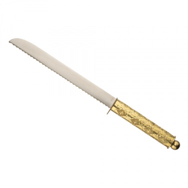 Aluminum Knife with Golden Handle