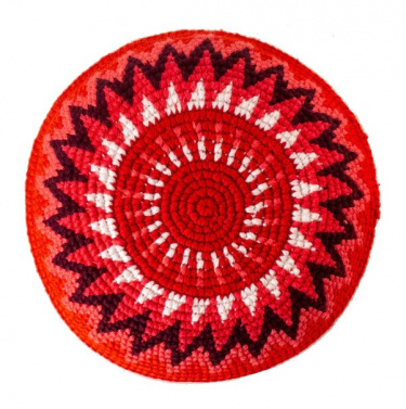 Jewel Tone Kippah in Reds