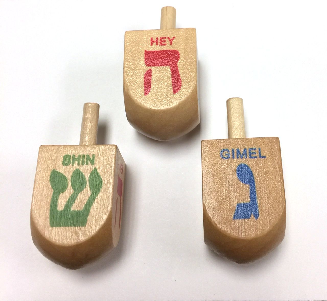 Wooden Dreidel Medium